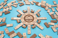 Игра настольная сборная «Мексиканский поезд» - Фото 8