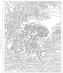 Картина по номерам «Пара под зонтом» - Фото 1