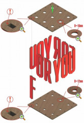 Ваза сборная «Подарок маме» - Фото 2