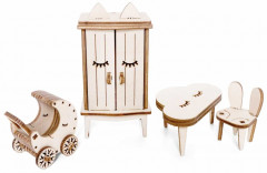 Набор мебели для кукол «Большая детская комната» - Фото 6