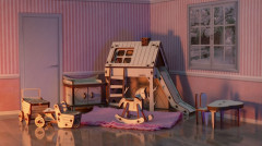 Набор мебели для кукол «Большая детская комната» - Фото 11