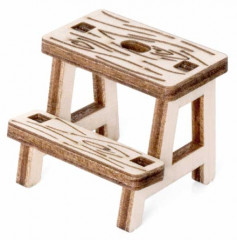 Набор мебели для кукол «Ванная комната» - Фото 7