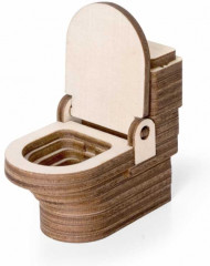 Набор мебели для кукол «Ванная комната» - Фото 8