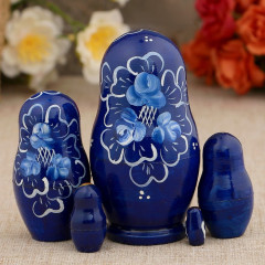 Набор матрёшек «Гжель» - Фото 3