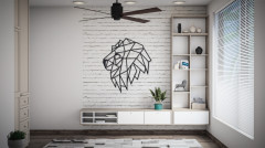 Панно настенное «Голова льва» - Фото 1