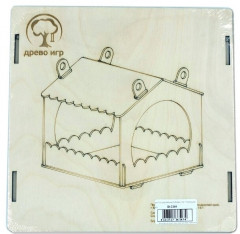 Конструктор деревянный «Кормушка для птиц» - Фото 2