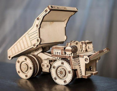 Конструктор деревянный 3D «Belaz mini» - Фото 4