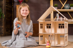 Конструктор-домик кукольный «Коттедж» - Фото 3