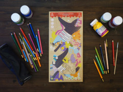 Пазл-раскраска-конструктор «Кроковолк» - Фото 3