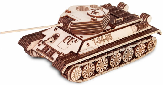 Модель сборная 3D «Танк T-34-85»
