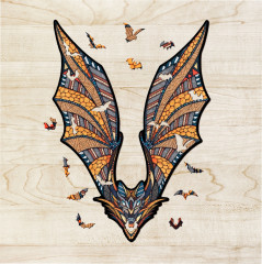 Пазл фигурный «Летучая мышь» - Фото 1