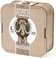 Пазл фигурный «Мастодон мамонт» - Фото 2