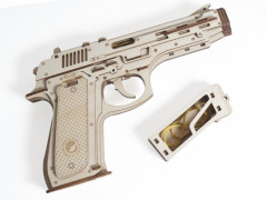 Конструктор «Пистолет-резинкострел с мишенями» - Фото 1