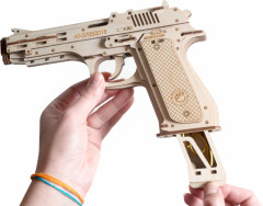 Конструктор «Пистолет-резинкострел с мишенями» - Фото 2