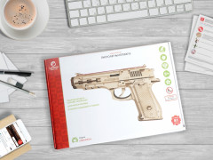 Конструктор «Пистолет-резинкострел с мишенями» - Фото 4