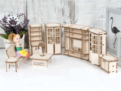 Набор мебели для кукол «Гостиная» - Фото 1