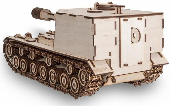 Модель сборная 3D «Танк САУ-212»