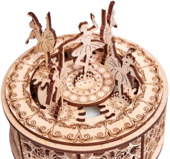 Шкатулка сборная музыкальная «Танцующие балерины» - Фото 1