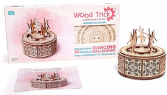 Шкатулка сборная музыкальная «Танцующие балерины» - Фото 6