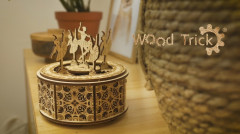 Шкатулка сборная музыкальная «Танцующие балерины» - Фото 7