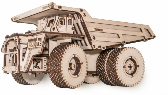 Конструктор деревянный 3D «Belaz 75600»
