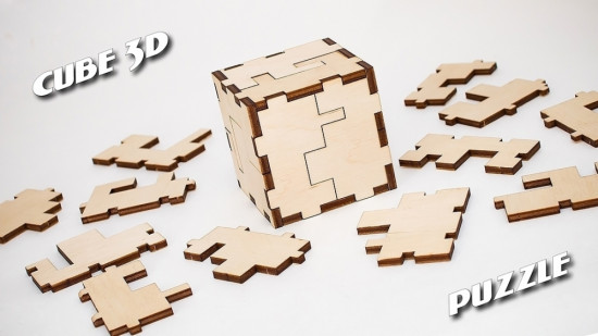 Пазл-головоломка 3D «Cube»