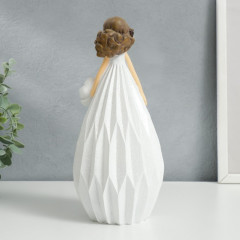 Сувенир «Малышка с цветком в волосах в белом сарафане» - Фото 2