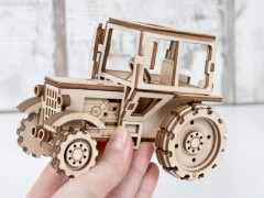 Конструктор деревянный 3D «Трактор» - Фото 3
