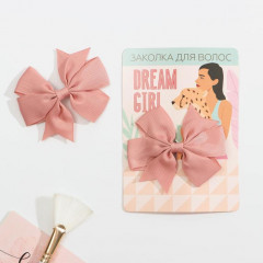 Заколка-бант для волос «Dream girl» - Фото 1