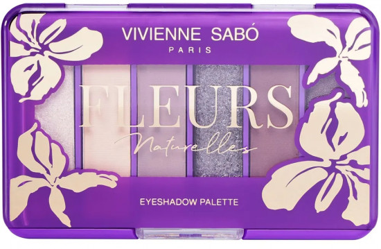 Палетка теней для век «Fleurs Naturelles», оттенок 03 Iris