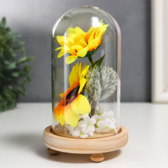 Сувенир «Подсолнухи в колбе» - Фото 1