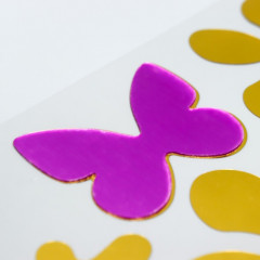 Наклейка интерьерная зеркальная «Сказочный цветок» - Фото 2