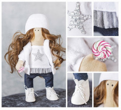 Набор для шитья «Интерьерная кукла Лея» - Фото 3