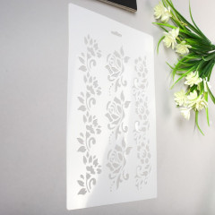 Трафарет «Орнамент из цветов» - Фото 1