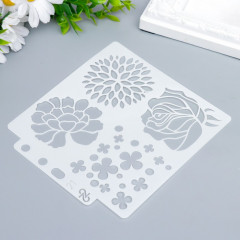 Трафарет «Разные цветы» - Фото 1