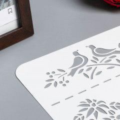 Трафарет «Птицы на ветках» - Фото 1