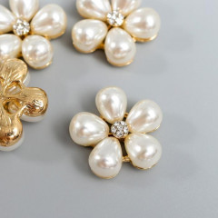 Набор элементов для декора «Ромашка из жемчуга» - Фото 3