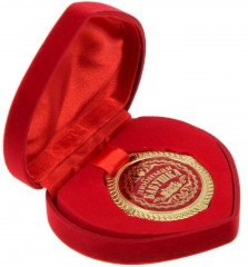 Медаль в бархатной коробке «Любимая бабушка» - Фото 2