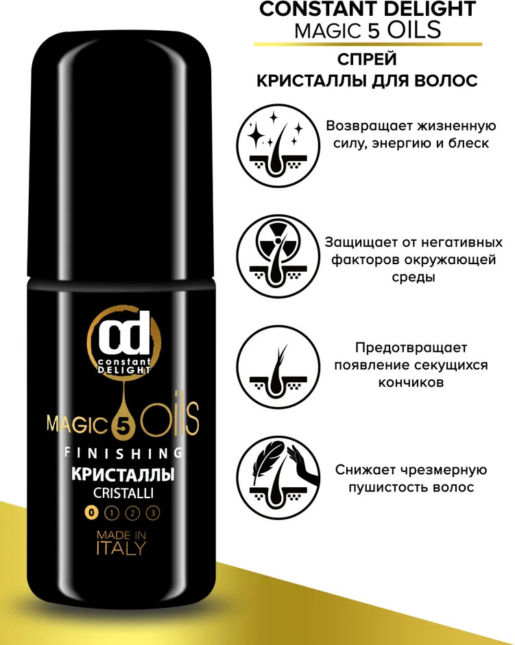 Спрей для волос «Жидкие кристаллы» | Magic 5 oils | Constant Delight | Фото 5