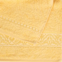 Полотенце махровое гладкокрашеное "Romanico" (Cleanelly, 50х90, цвет желтый) - Фото 1