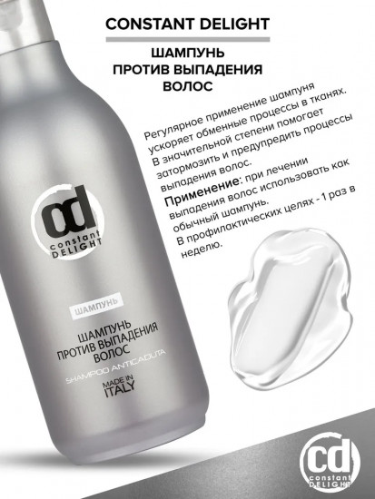 Шампунь против выпадения волос