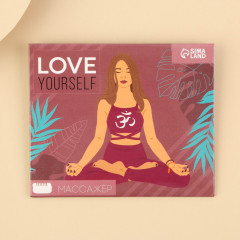 Массажер 2 в 1 скребок гуаша и расческа «Love yourself» - Фото 2