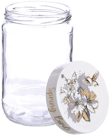 Банка для сыпучих продуктов «Flowers»
