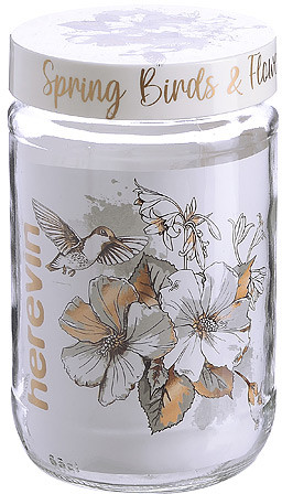 Банка для сыпучих продуктов «Flowers»