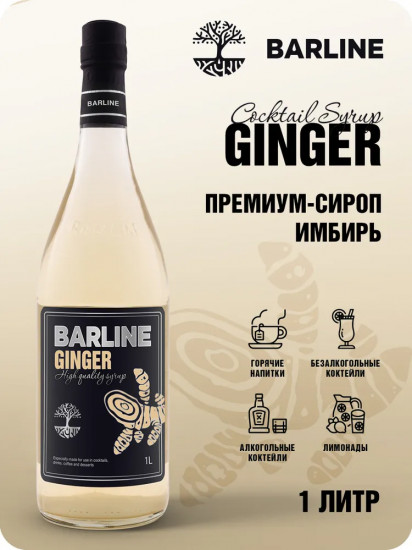 Сироп со вкусом имбиря «Ginger»