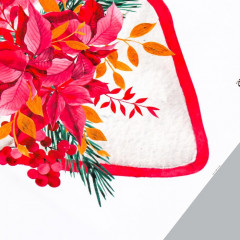 Наклейка интерьерная «Цветочные конвертики» - Фото 2