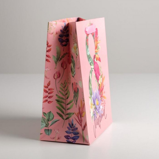 Пакет подарочный «С 8 марта!»