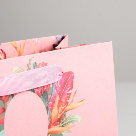 Пакет подарочный «С 8 марта!»