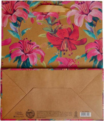 Пакет подарочный «Цветы» - Фото 3