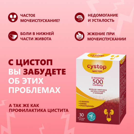 Капсулы «Цистоп»